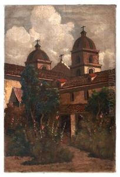 Santa Barbara Mission - view 1