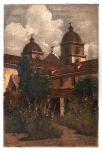 Santa Barbara Mission by Manuel Valencia
