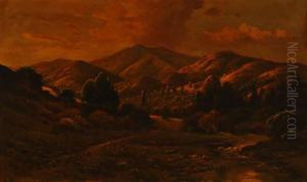 Evening On The Mountains - view 1