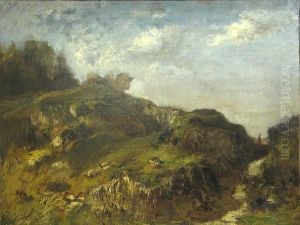 A Rocky Landscape by Manuel Valencia
