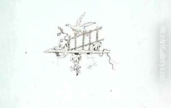 Drawing from Michael Faradays scrapbook 8 - view 1