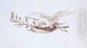 Drawing from Michael Faradays scrapbook 24 by Michael Faraday