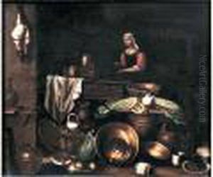(ecole Italienne Du 18eme Siecle) by Gian Domenico Valentino