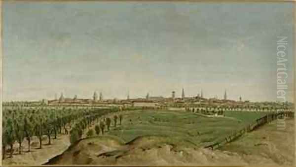 View of Berlin from Tempelhof - view 1