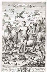 Adam in Paradise with the Animals by G Freman