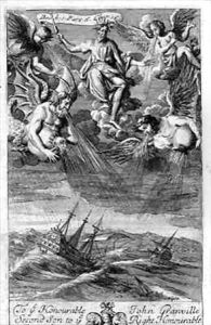 Jupiter Casts a Storm Upon the Ocean by G Freman