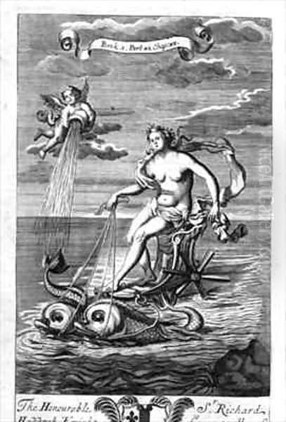 Venus Riding her Chariot Drawn by Dolphins - view 1