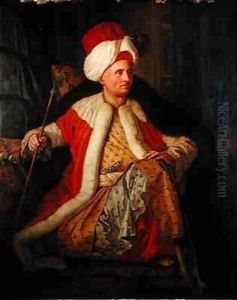 Charles Gravier 1717-87 Comte de Vergennes in Oriental Costume