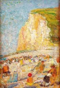 La Plage A Etretat