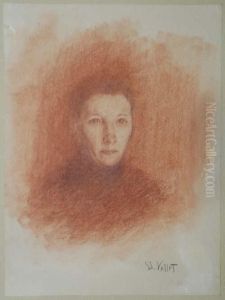 Buste De Femme by Edouard Vallet
