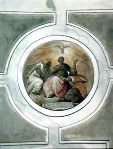 Representation of one of the Virtues by Battista Franco