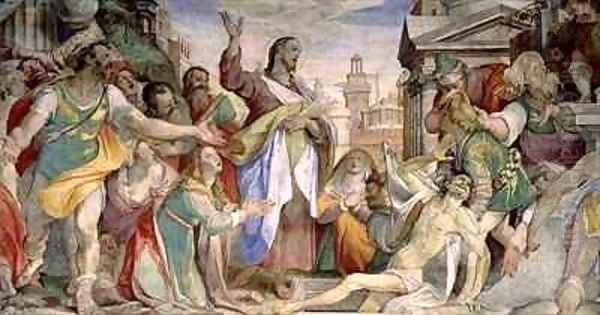 Resurrection of Lazarus - view 1