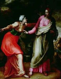 Noli Me Tangere by Battista Franco