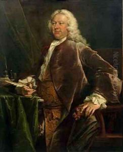 Portrait of a gentleman from the Crispe family by Thomas Frye