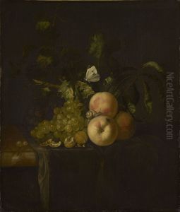 Still Life With Fruit by Willem Van Aelst
