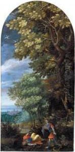 Apollo And Coronis by Denys Van Alsloot