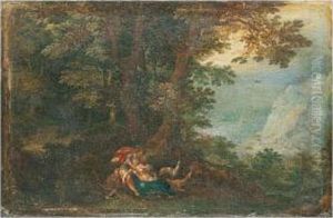 A Landscape With Cephalus And Procris by Denys Van Alsloot