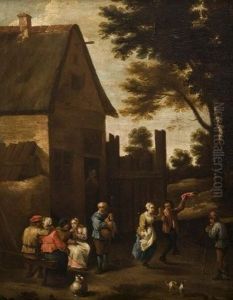Danse Devant Une Auberge Danse Devant Une Auberge