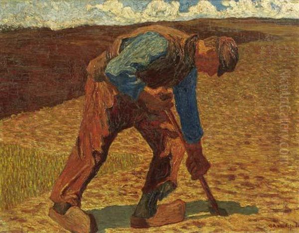 A Farmer At Work - view 1