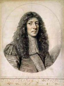 Portrait of John Aubrey 1626-97
