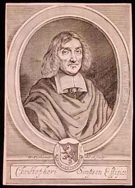 Portrait of Christopher Simpson - view 1