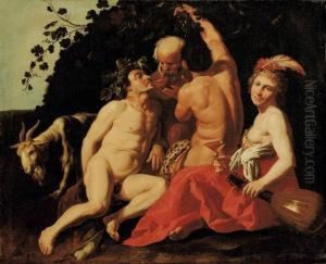 Sileno Ebbro by Dirck Van Baburen