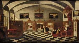 A Palace Interior With The Meeting Of Solomon And The Queen Of Sheba A Palace Interior With The Meeting Of Solomon And The Queen Of Sheba
