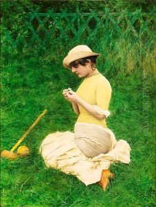 Il M'aime...un Peu...beaucoup... by Jan van Beers