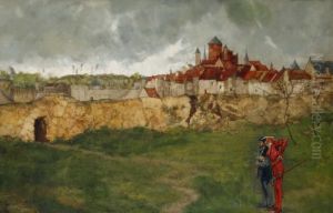 Faust Und Mephisto by Jan van Beers