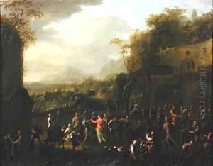 The Wedding Dance by Franz Ferg