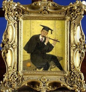 [le Joueur De Flute] by Jan van Beers