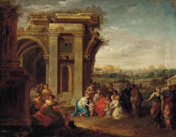 Suffer the little children to come unto me - view 1