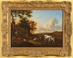 Le Repos Du Troupeau by Dirk van Bergen