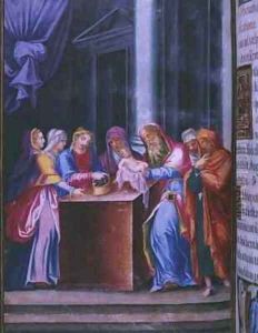 Presentation in the Temple by Julian Fuente del Saz