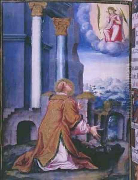St Lawrence to whom the Escorial monastery was dedicated - view 1