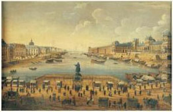 Paris : Vue Du Palais Du Louvre - view 1