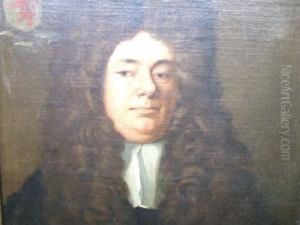 Bleeck, Portrait Of Sylvester Petit, Principal Ofbarnard's Inn , Head And Shoulders