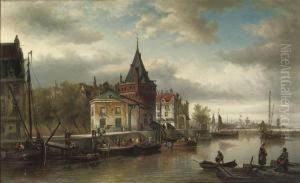 The Prins Hendrikkade By The Schreierstoren, Amsterdam