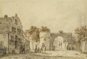 Stadttor In Rhenen.