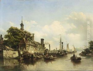 A View Of The Hoofdpoort, Rotterdam