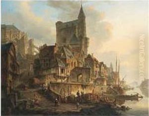A Busy Townscene