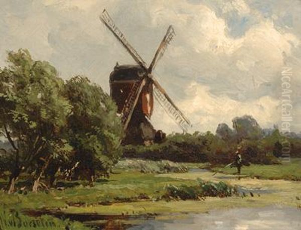 Mill And Trees By Alake - view 1