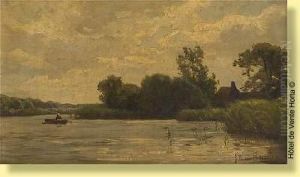 Vue D'estuaire by Jan Willem Van Borselen