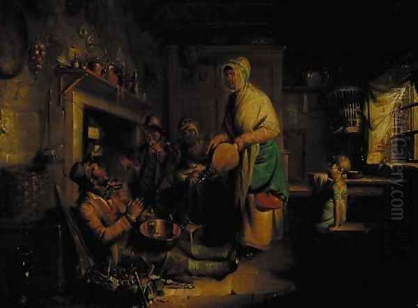 A visit from the travelling pedlar - view 1