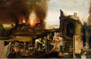 The Temptation Of Saint Anthony by Pieter van der Heyden