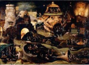 Christ's Descent Into Limbo by Pieter van der Heyden