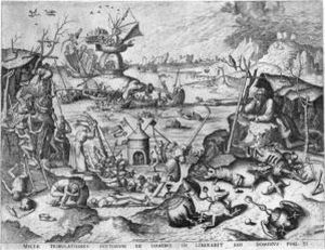 Temptation Of Saint Anthony (holl. Bosch 10; New Hollstein 216)