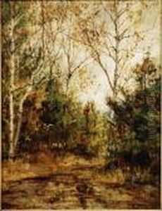 Woodlandlandscape by Robert Ward Van Boskerck