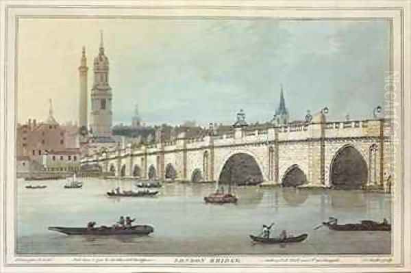 View of Old London Bridge - view 1