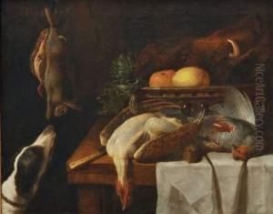 Nature Morte Au Gibiers by Pieter Van Boucle